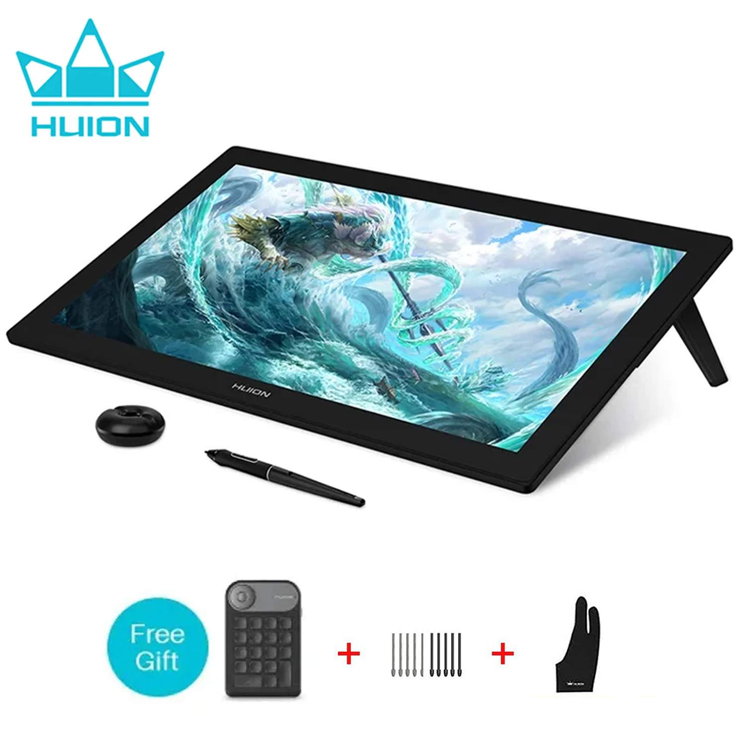 Huion Tablet Accessories - HUION Kamvas Pro 24 4K UHD