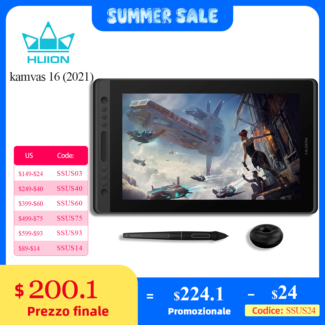 HUION Mới Xuất Hiện Kamvas 16( - đánh giá và giá Huion Tablet Accessories