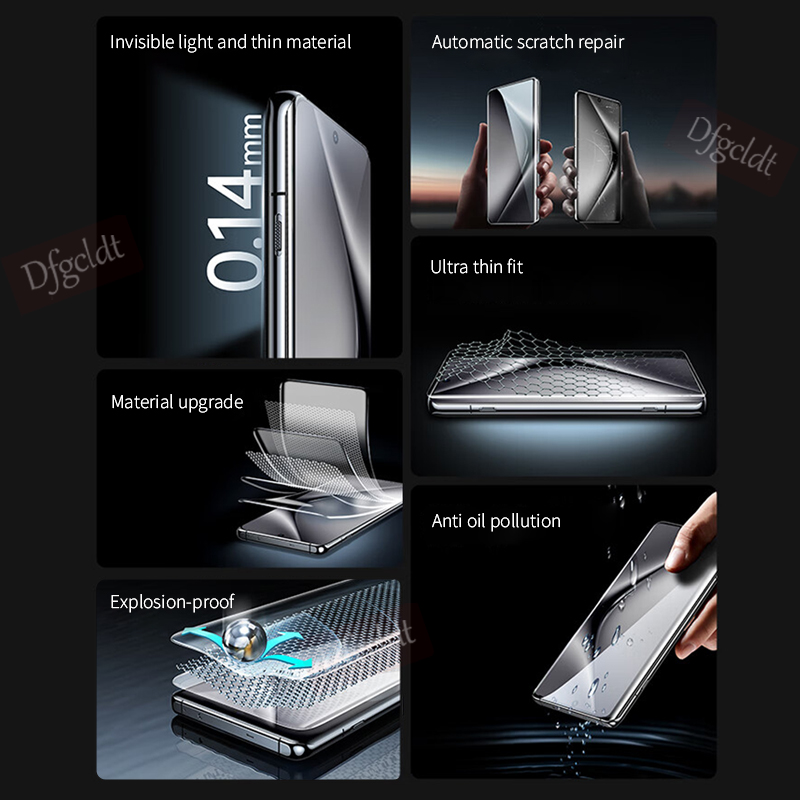 2-4Pcs Curved Hydrogel Film fo - đánh giá và giá Huawei Pura 70
