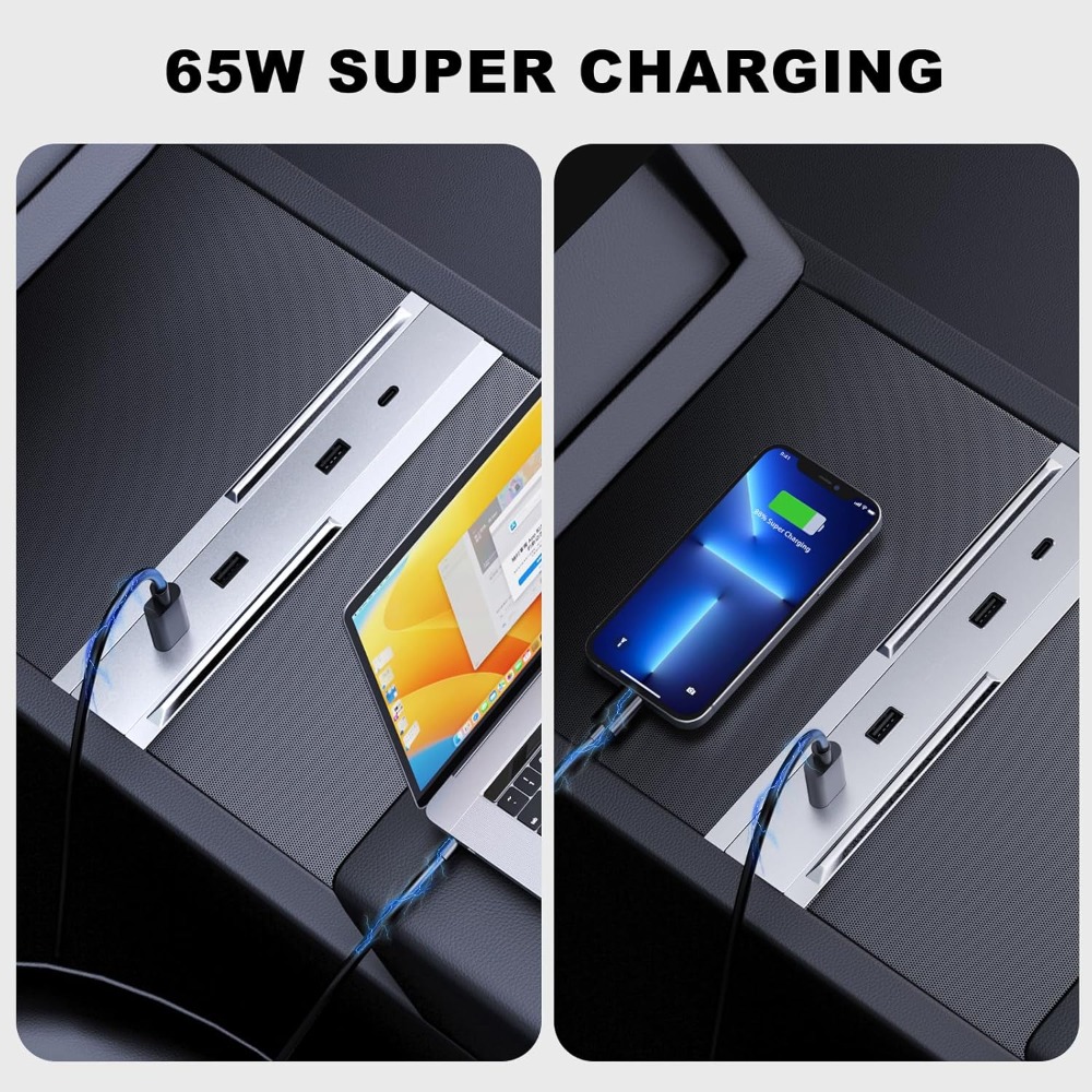 Interior Accessory For Tesla M - đánh giá và giá Usb Hub Type C