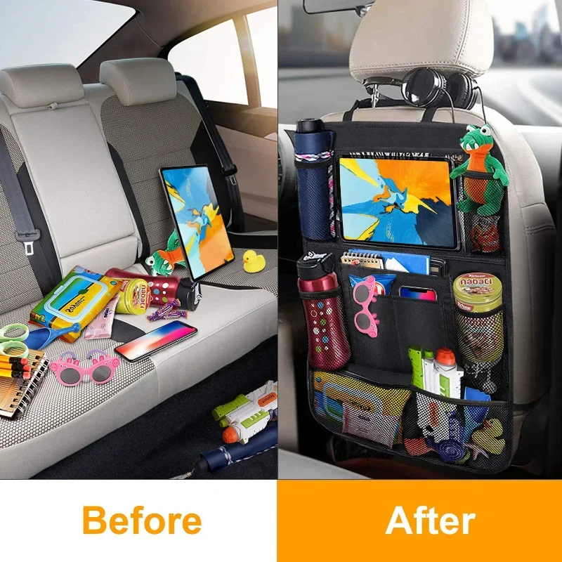 Car Backseat Organizer with To - đánh giá và giá Tablet Accessories Must Have
