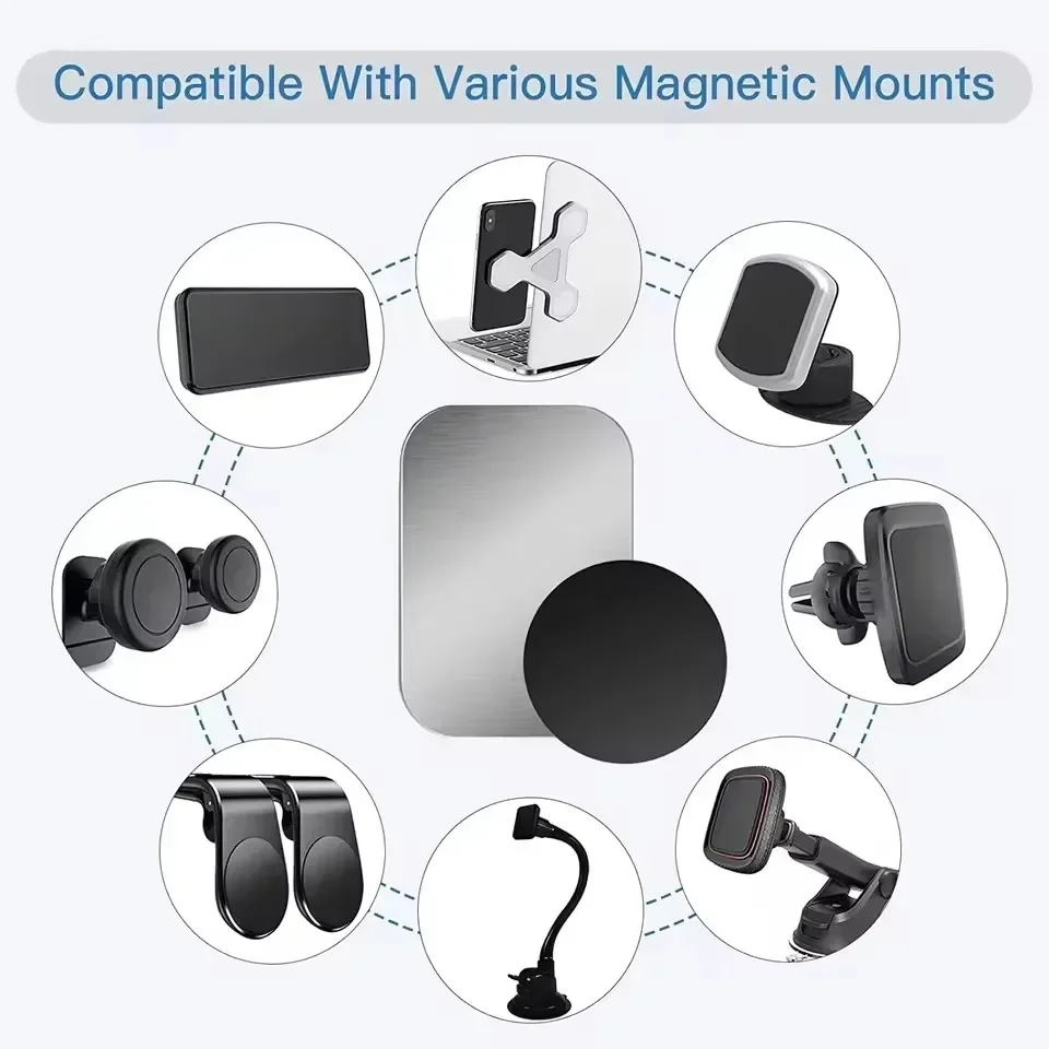 5/10pcs Magnetic Metal Plate D - đánh giá và giá Tablet Phone Accessories