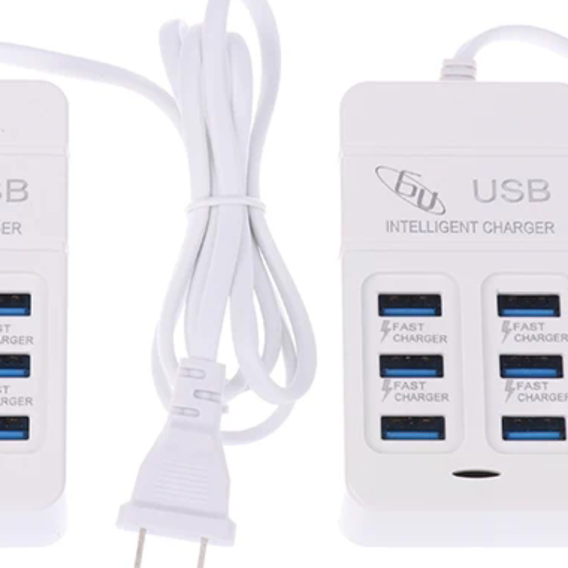 1PC US Plug 6Ports Multiport U - đánh giá và giá Usb Hub Type C