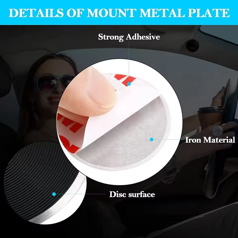 Thin Metal Plate Disk For Magn - đánh giá và giá Tablet Phone Accessories