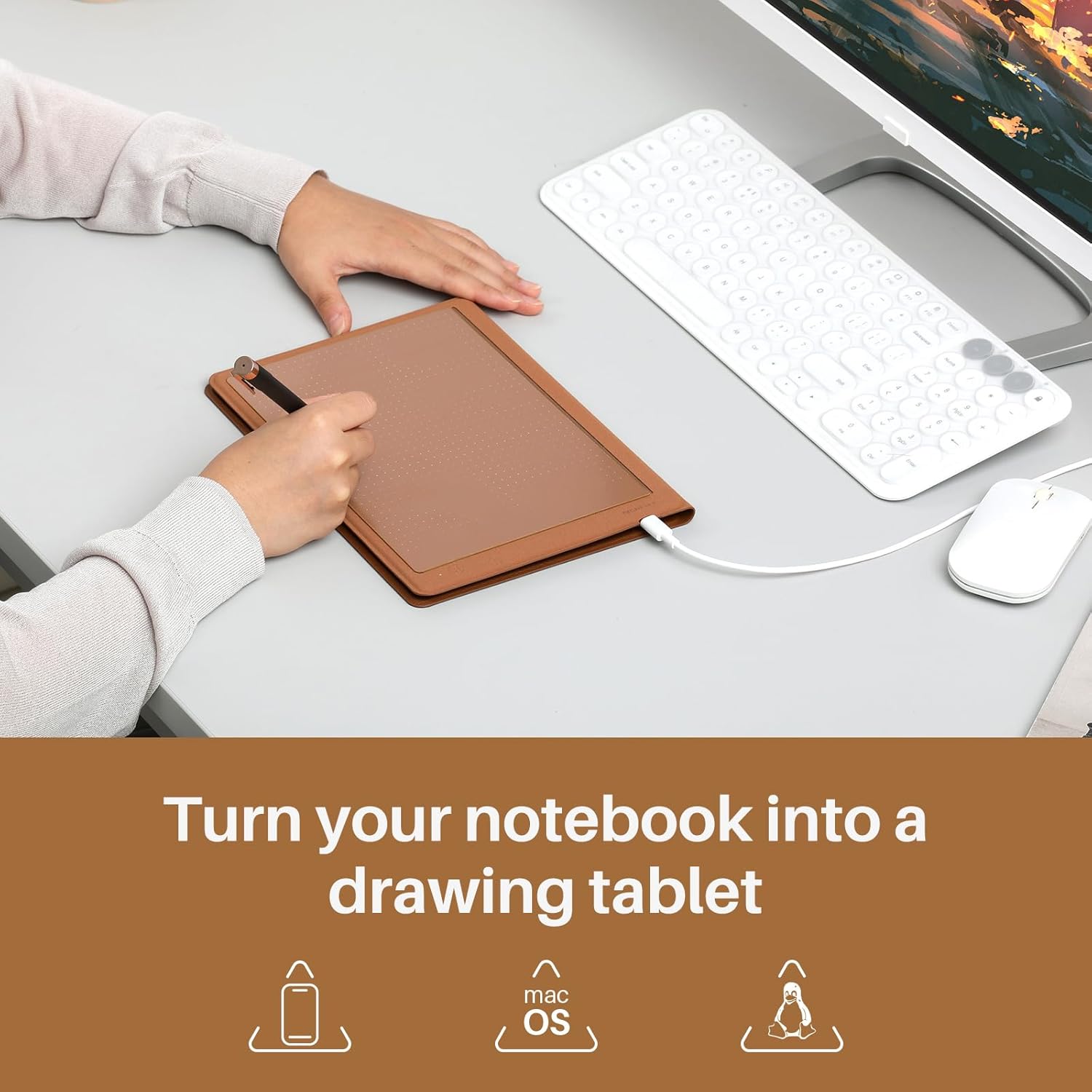HUION Note 2-in-1 Digital Note - đánh giá và giá Huion Tablet Accessories