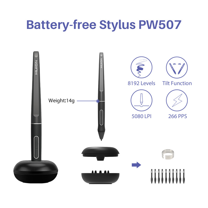 Huion Kamvas Pro 16 Bút Vẽ Hìn - đánh giá và giá Huion Tablet Accessories
