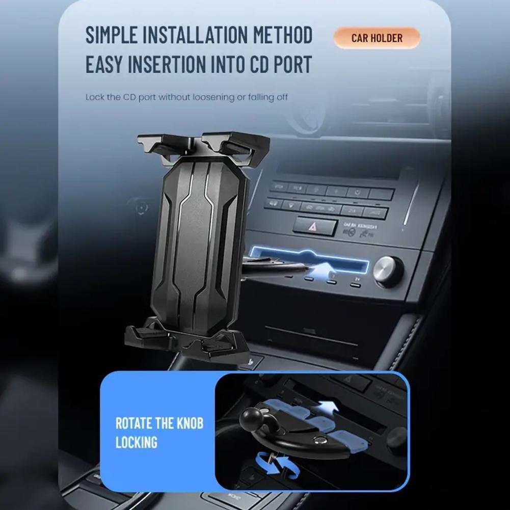 Car Phone Holder for Car CD Sl - đánh giá và giá Tablet Accessories Must Have
